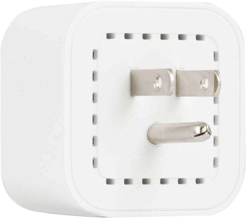 Enbrighten, White, Wi-Fi Smart Light Switch, Indoor Micro Plug-In, 1-Grounded Outlet, No Hub Required, 51511 - Image 2